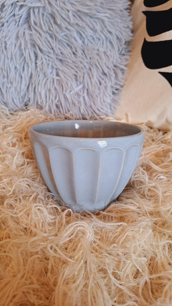 Producto - Bowls cerámica vainilla gris