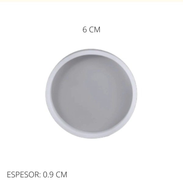 Producto - Molde circulo individual de 6 cm