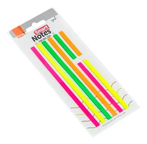 Producto - Notas adhesivas renglón - Neon