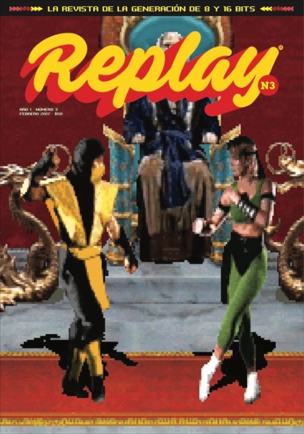 Producto - Replay Número 3 - Street Fighter y Mortal Kombat - POSTER