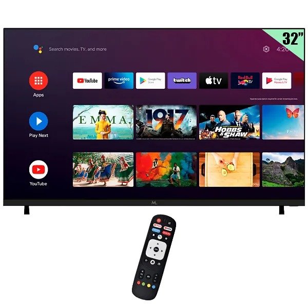 Producto - Mtek LED 32 MK32FSAH HD Android TV Wi-Fi Bluetooth con Conve 102193