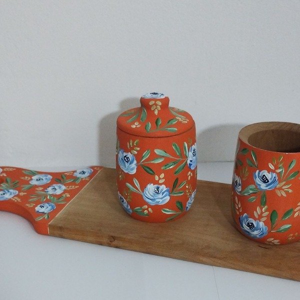 Producto - Set Tabla + mate + Azucarera/yerbera