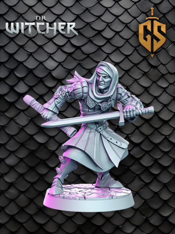 Producto - Vernon Roche 30mm - The Witcher