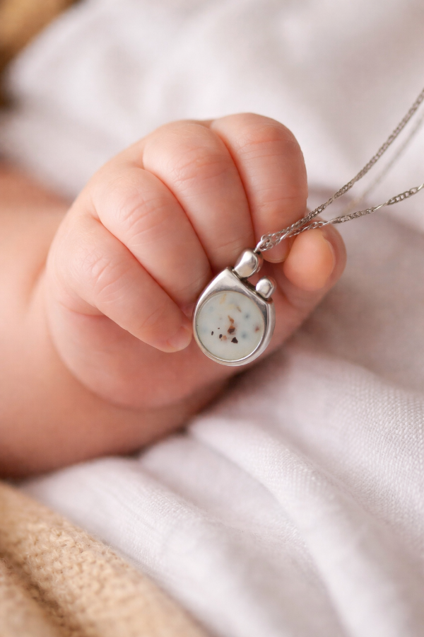 Producto - Dije MAMÁ Y BEBÉ. Plata 925.