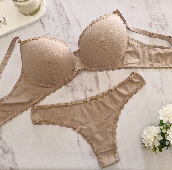 Producto - Conjunto algodón y puntilla Natubel- talle 115