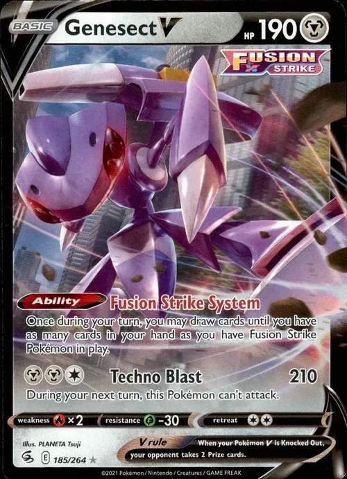 Producto - Genesect V - 185/264 - Fusion Strike - Holo