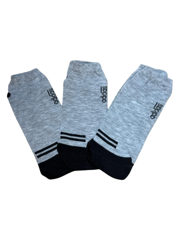 Producto - Par Soquetes Adi Gris