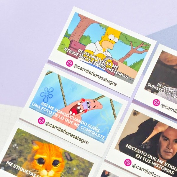 Producto - Tarjetas memes virales