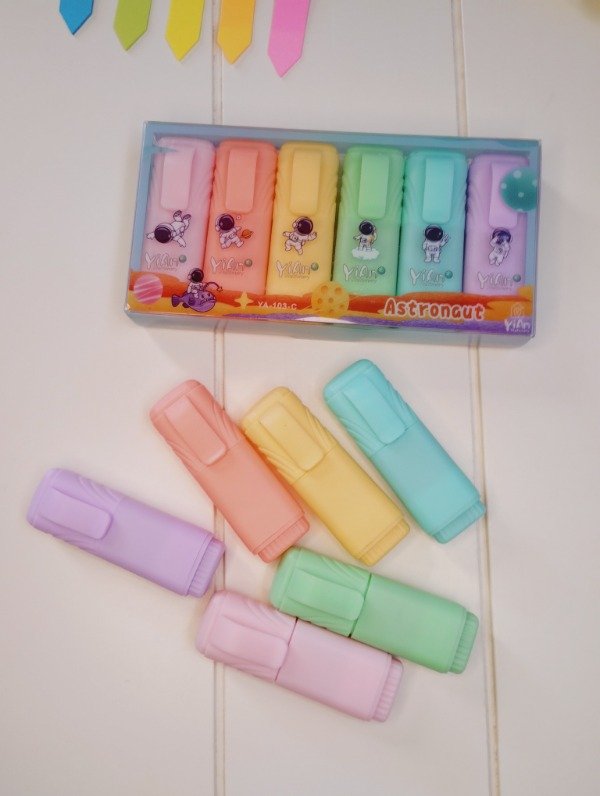 Producto - Mini resaltadores pastel Space