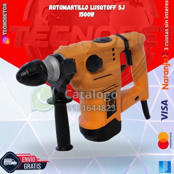 Producto - ROTOMARTILLO LUSQTOFF 5J 1500W