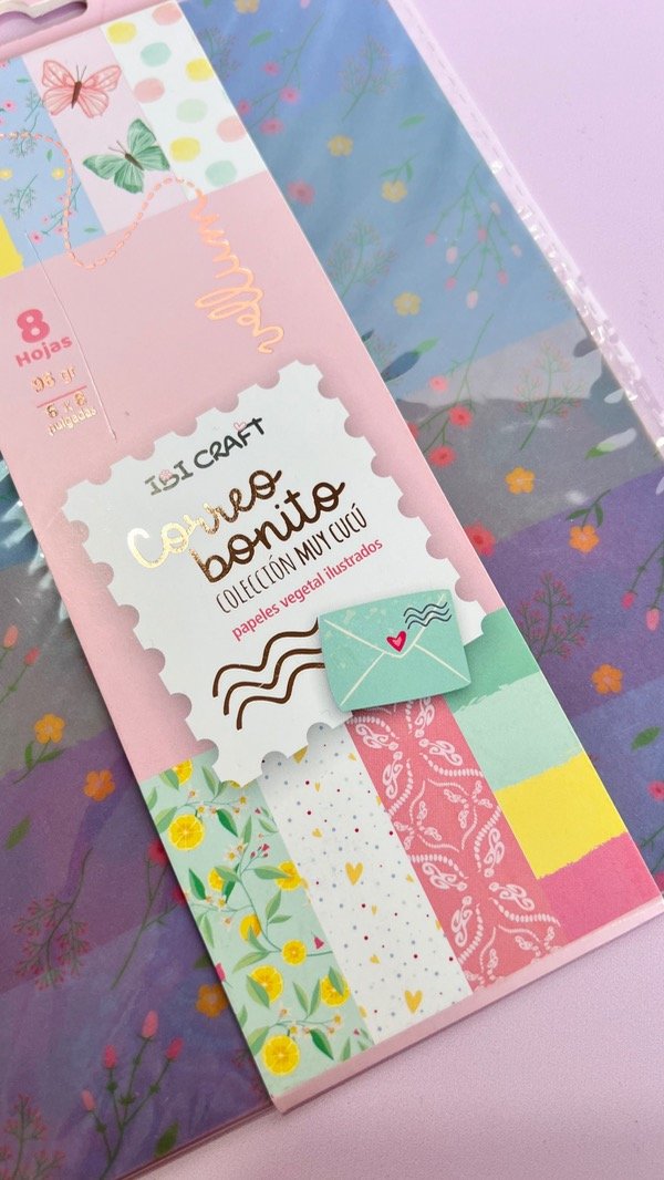 Producto - Papeles correo bonito vellum