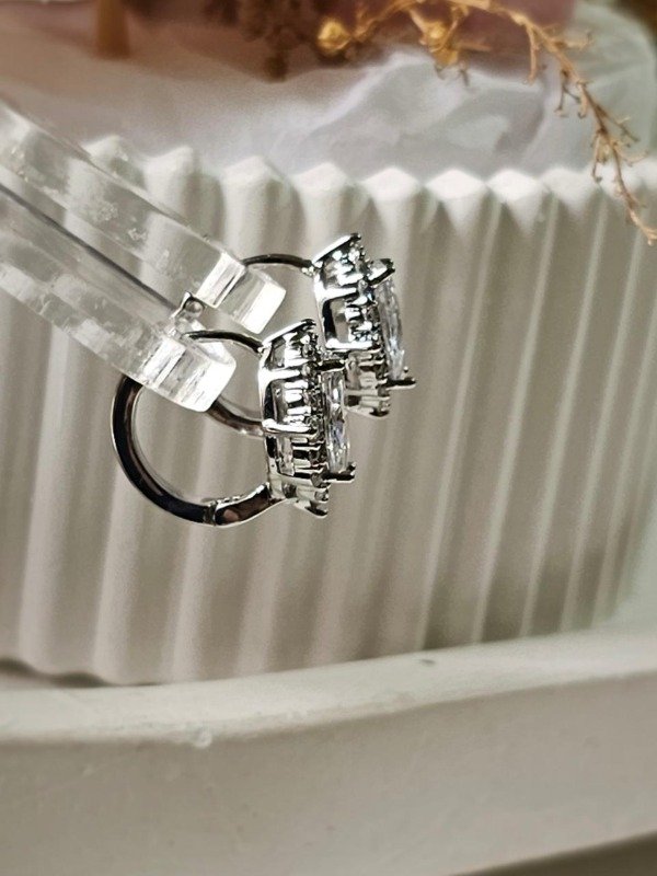 Producto - Argollas Espejo Plata - 2