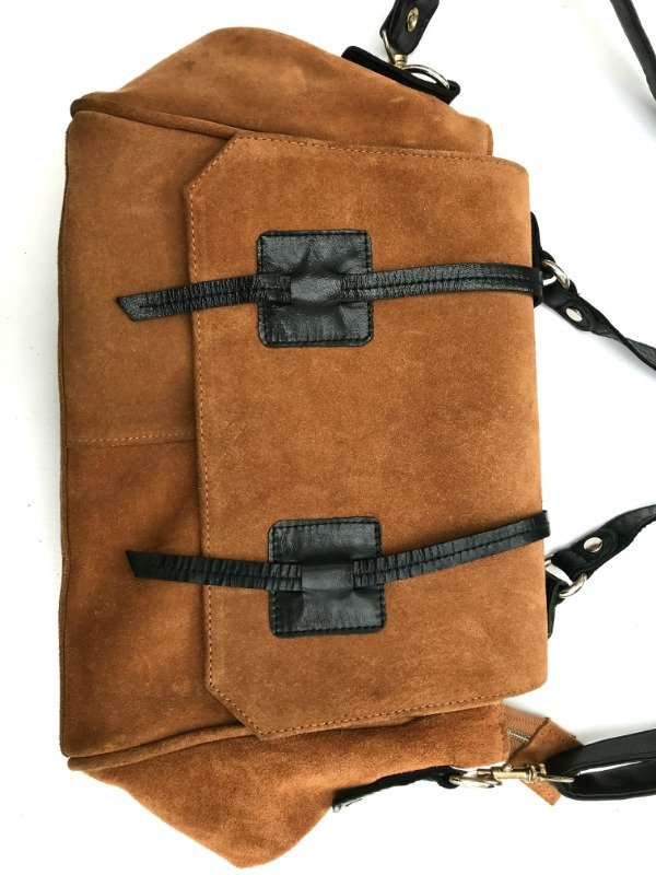 Producto - Leather bag Cuero gamuzado - 4
