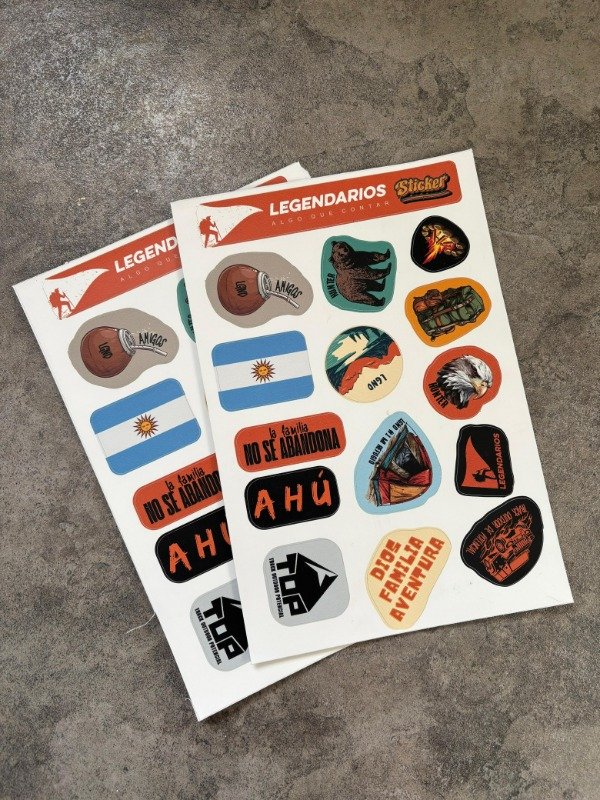 Producto - Plancha stickers mediana