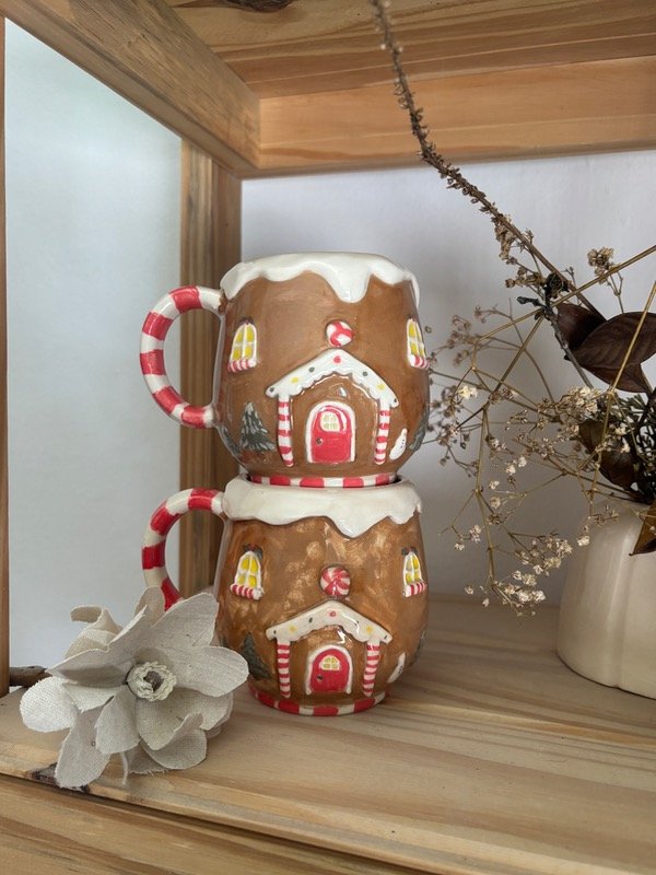 Producto - Taza casita de jengibre