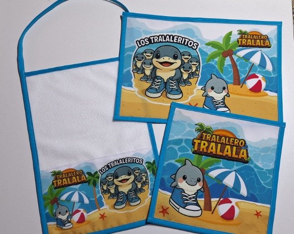 Producto - Set de jardín 4 piezas Labubu