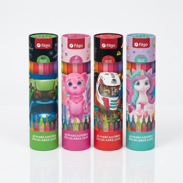 Producto - MARCADOR EN TUBO X20COLOR FILGO