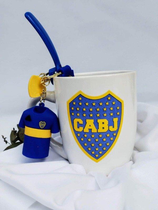 Producto - TAZA Y LLAVERO BOCA