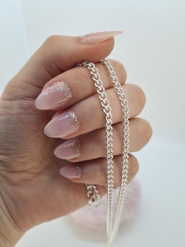 Producto - Cadena acero blanco yxx663 50cm