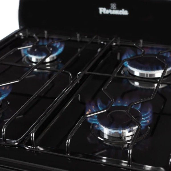 Producto - Cocina negra 56cm multigas Florencia 5517F - 3