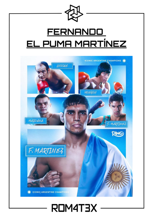 Producto - FERNANDO EL PUMA MARTÍNEZ remeras