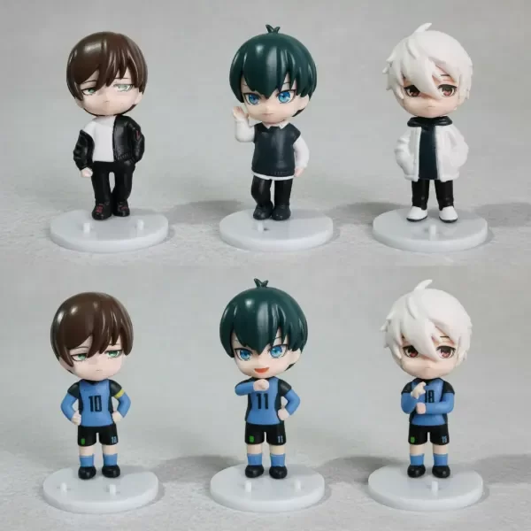 Producto - Set X 6 Figuras Blue Lock 10 Cm