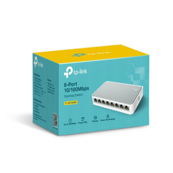 Producto - SWITCH 8 PORT (TL-SF1008D) 10/100 - TP-LINK