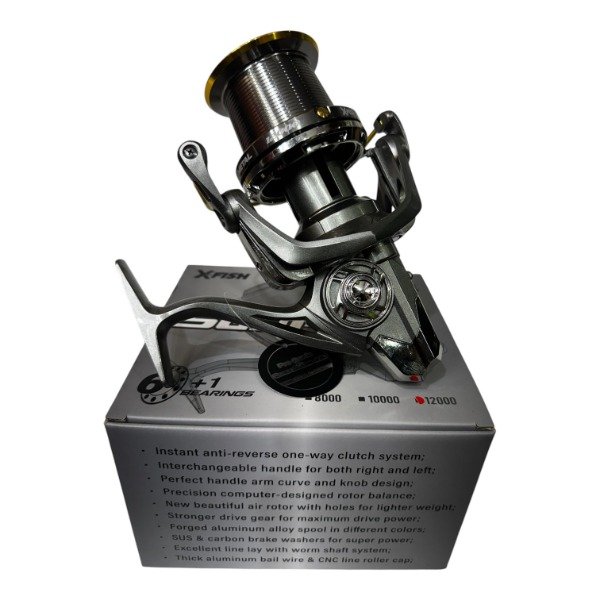 Producto - Reel de lance  X Fish Surfero Metal - 2