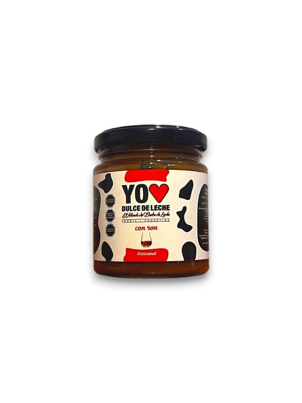 Producto - Dulce De Leche Artesanal Con Ron de Tandil Gourmet x250gr