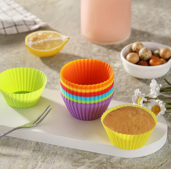 Producto - Moldes de silicona para muffins x6