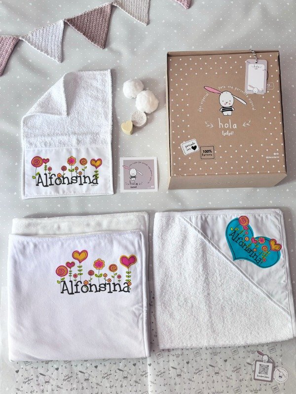 Producto - Cajita "BB clásica" - Flores malpintadas
