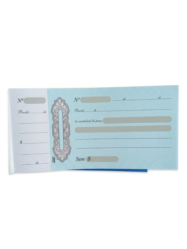 Producto - Talonario Recibo Chico Mil28 de 30 hojas - 1