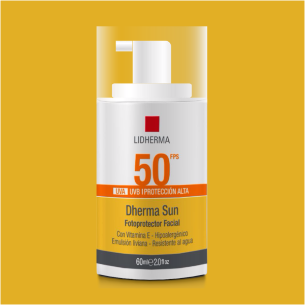 Producto - Dherma Sun Fotoprotector Facial SPF 50