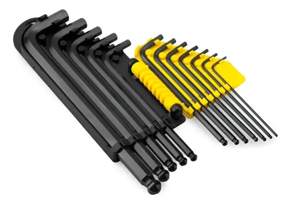 Producto - Llave Allen Stanley 69-257 Mate Punta Bola 12 Pzas Pulgadas
