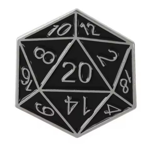 Producto - D20 plateado