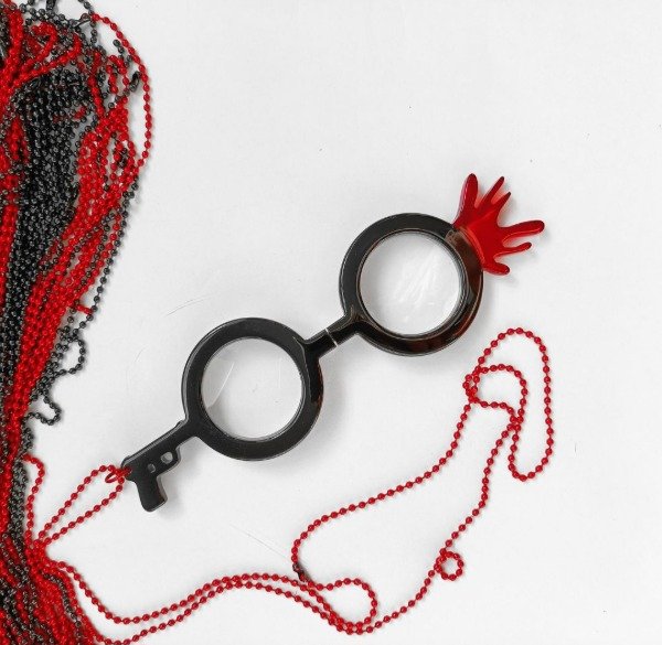 Producto - Lupa Flippan Revolver negro rojo