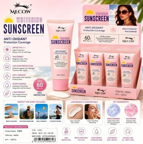 Producto - protector solar mecow 60spf