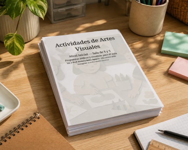 Producto - Planificación Anual de Artes Visuales para Nivel Inicial + Recursos pedagógicos