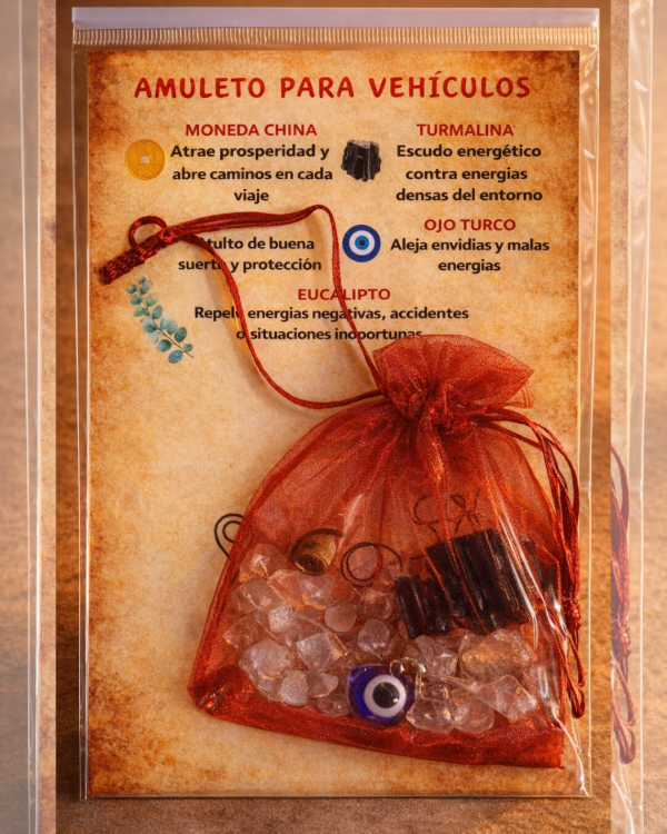 Producto - Bolsita amuleto para vehículos