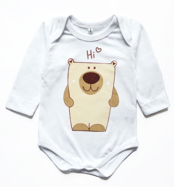Producto - ARTICULO 101 - Z - BODY ML BLANCO OSITO HI