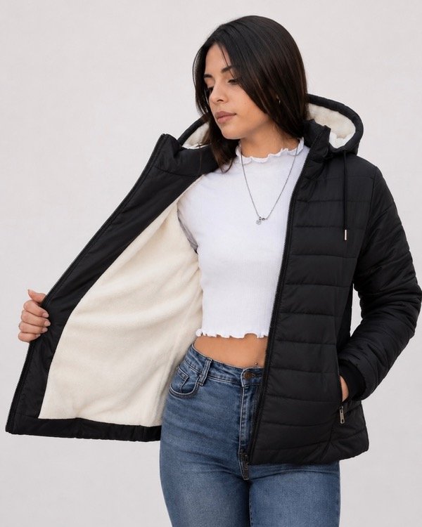 Producto - Campera abrigo con polar interno
