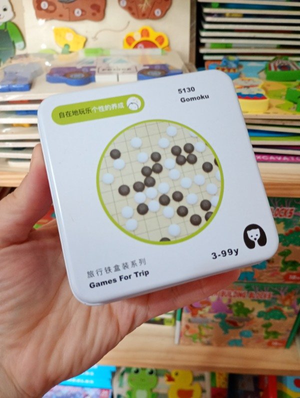 Producto - GOMOKU en lata (juego parecido al 4 en línea) - 1