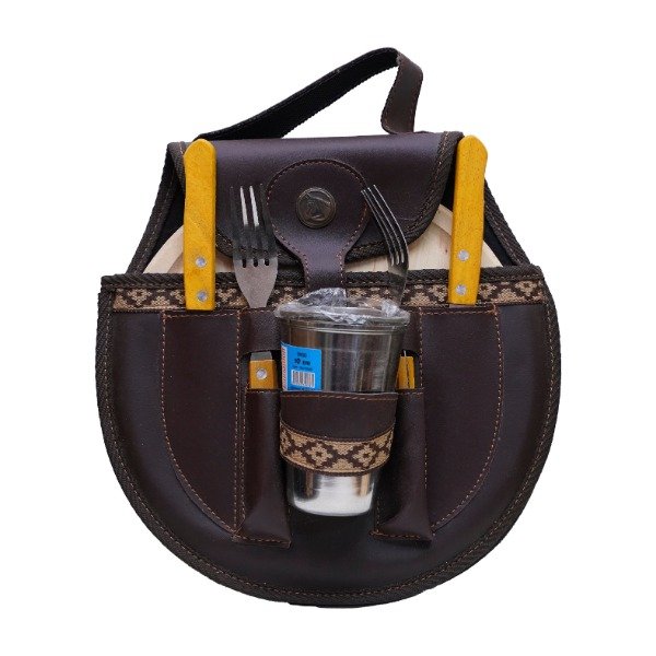 Producto - Art 652 Set doble de pino plato redondo