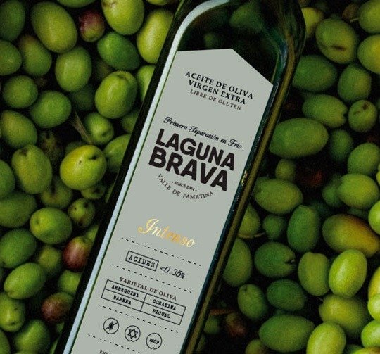Producto - Aceite de Oliva Virgen Extra Intenso. Botella Vidrio x1000cc. x 6 unidades
