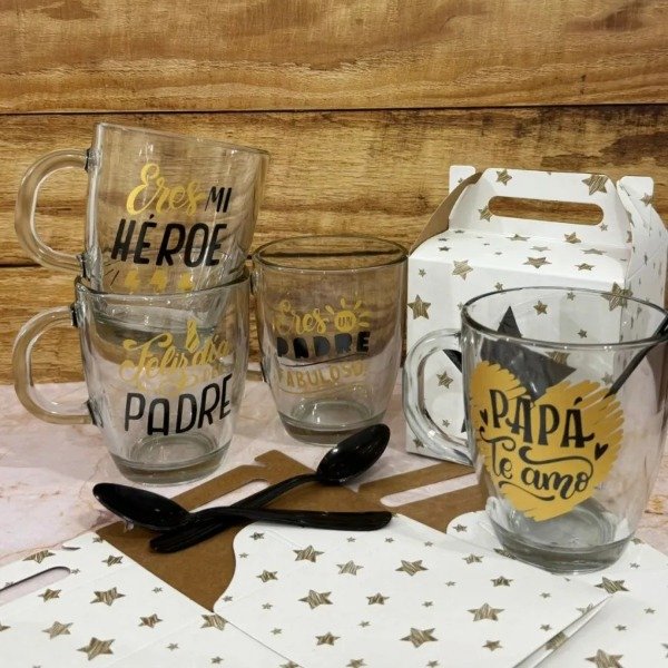 Producto - Pre Venta - Combo Papa Tiza - Mug Amanecer