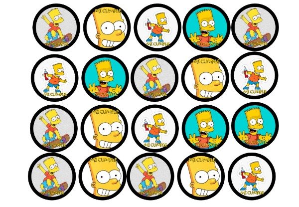 Producto - LAMINA BART SIMPSON 4