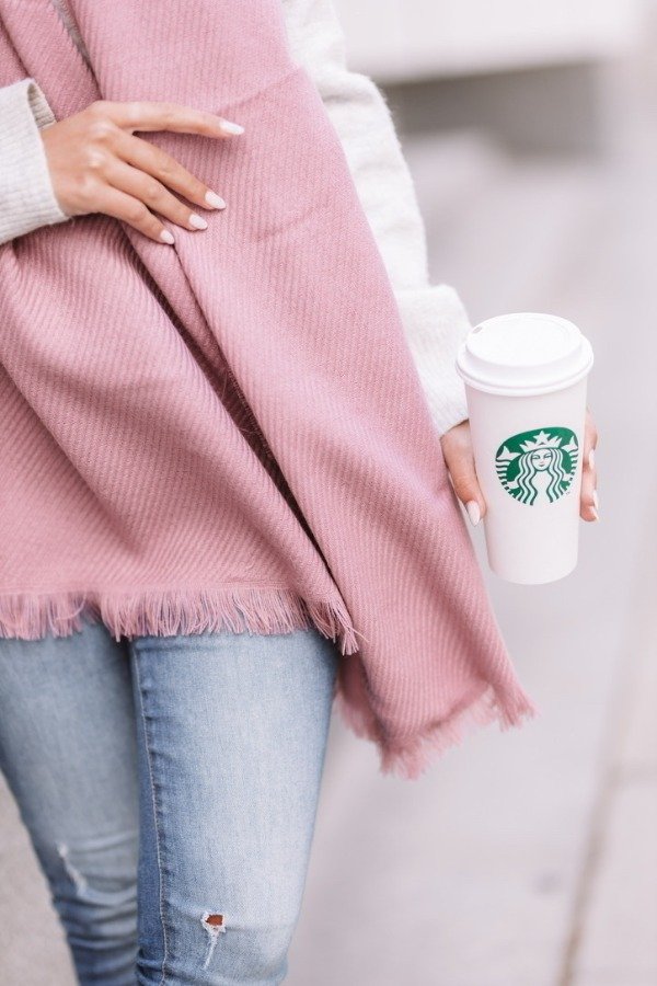Producto - Bufanda rosa viejo