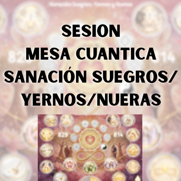 Producto - SESIÓN MESA SUEGROS YERNOS Y NUERAS
