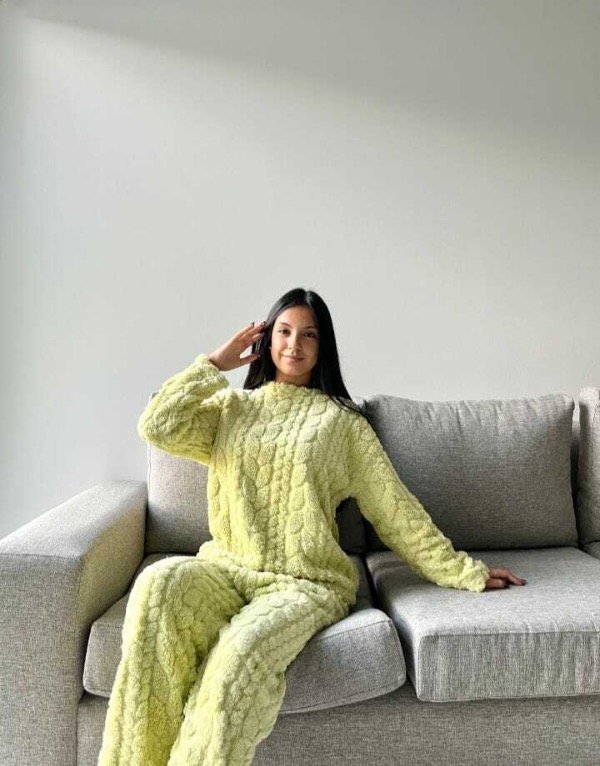 Producto - CONJUNTO POLAR ANNA VERDE