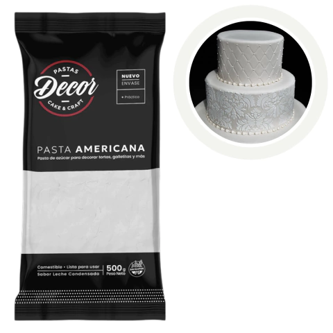 Producto - Pasta Americana Decor 500 gr